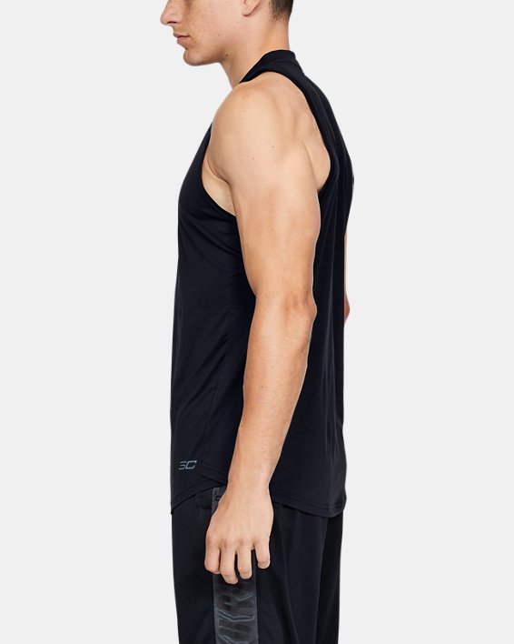 Men's Curry Elevated Tank in Black image number 3